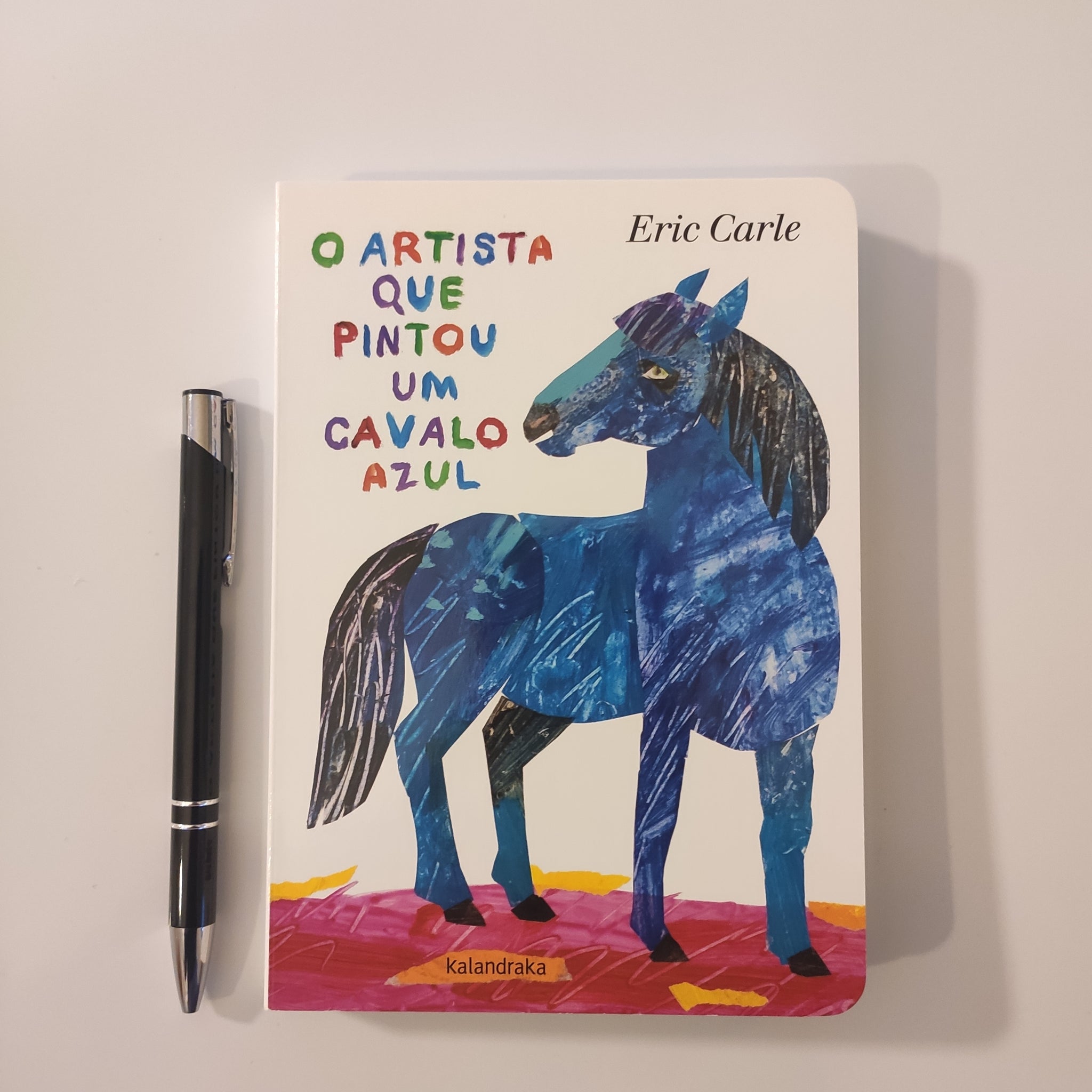 O artista que pintou um cavalo azul