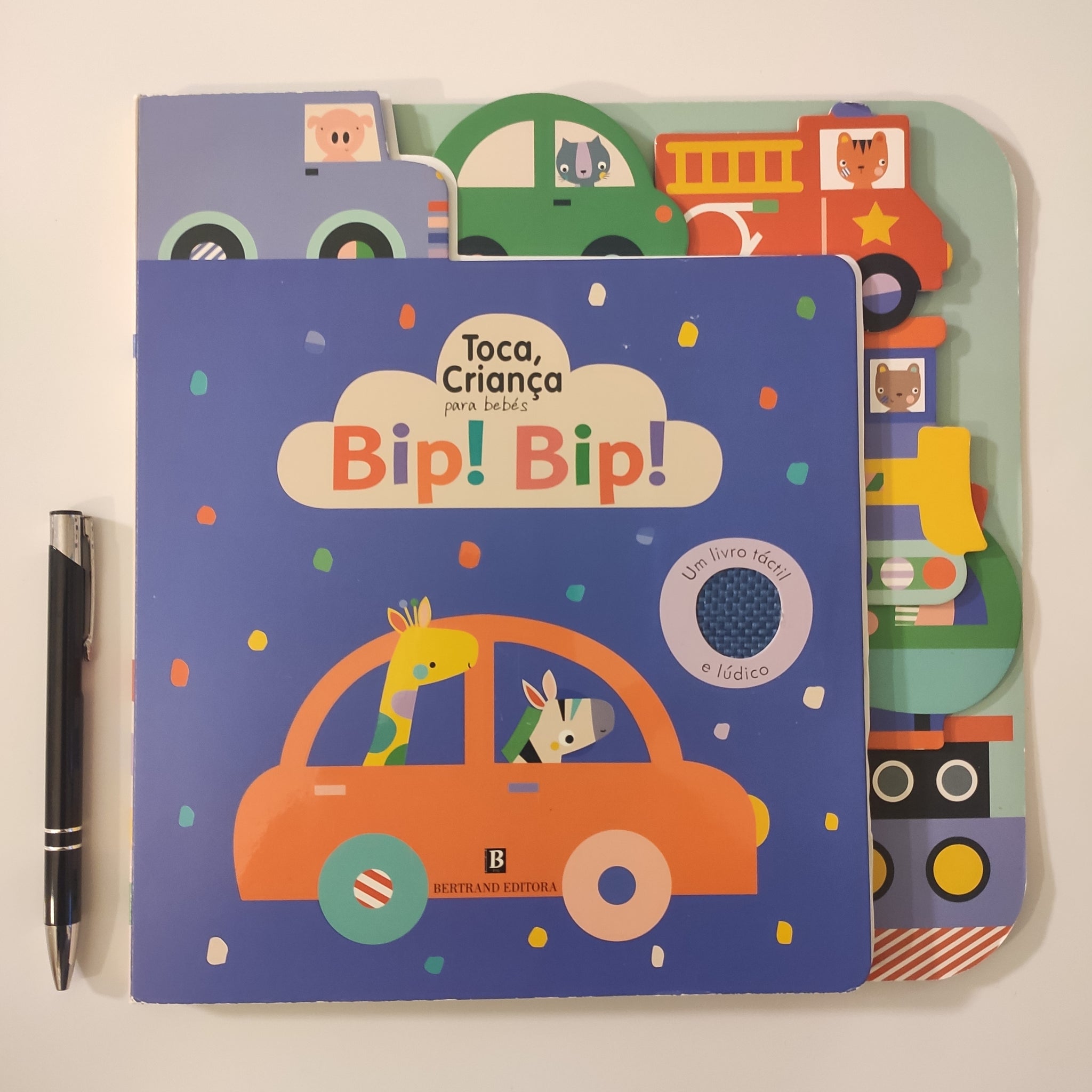 Bip! Bip! - Livro táctil