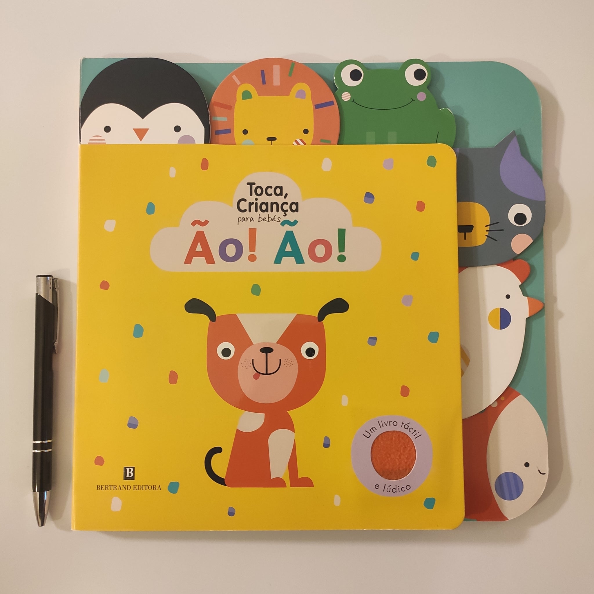 Ão! Ão! - Livro táctil