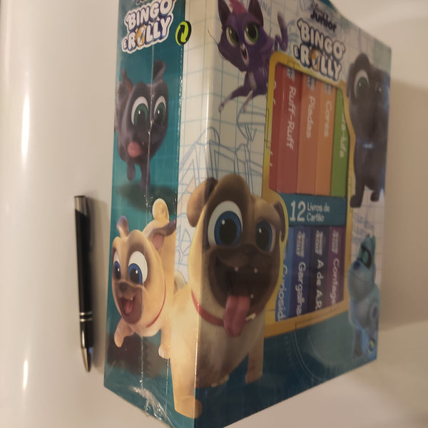 Bingo e Rolly, 12 livros em cartão